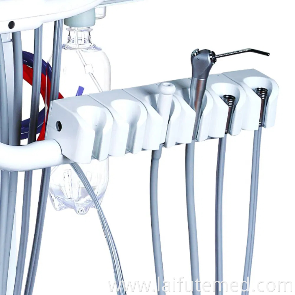 Portable Unit Dental Treatment Mobile Cart Trolley Dental Unit with Film Viewer